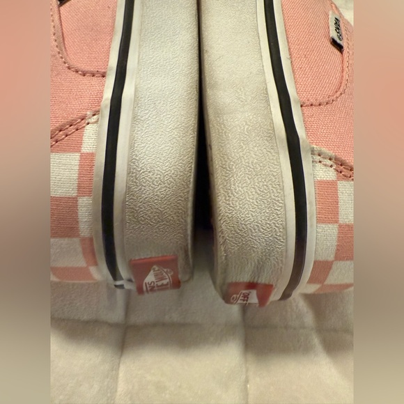 Vans Pink Checkered Slip-On Shoes - Asher - Picture 6 of 15